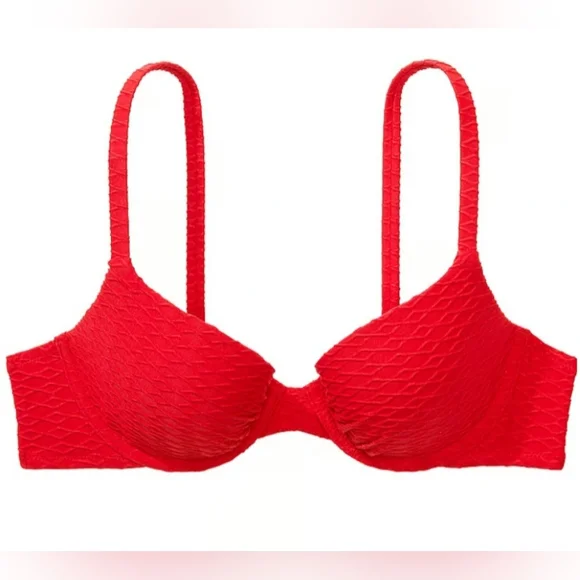 40DD/XXL VS Swim Icon Push Up Bikini Top Side Tie Cheeky Bikini